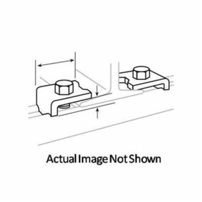 Thomas & Betts Superstrut® 512U-EG 500 Beam Clamp, 800 lb Load, Steel